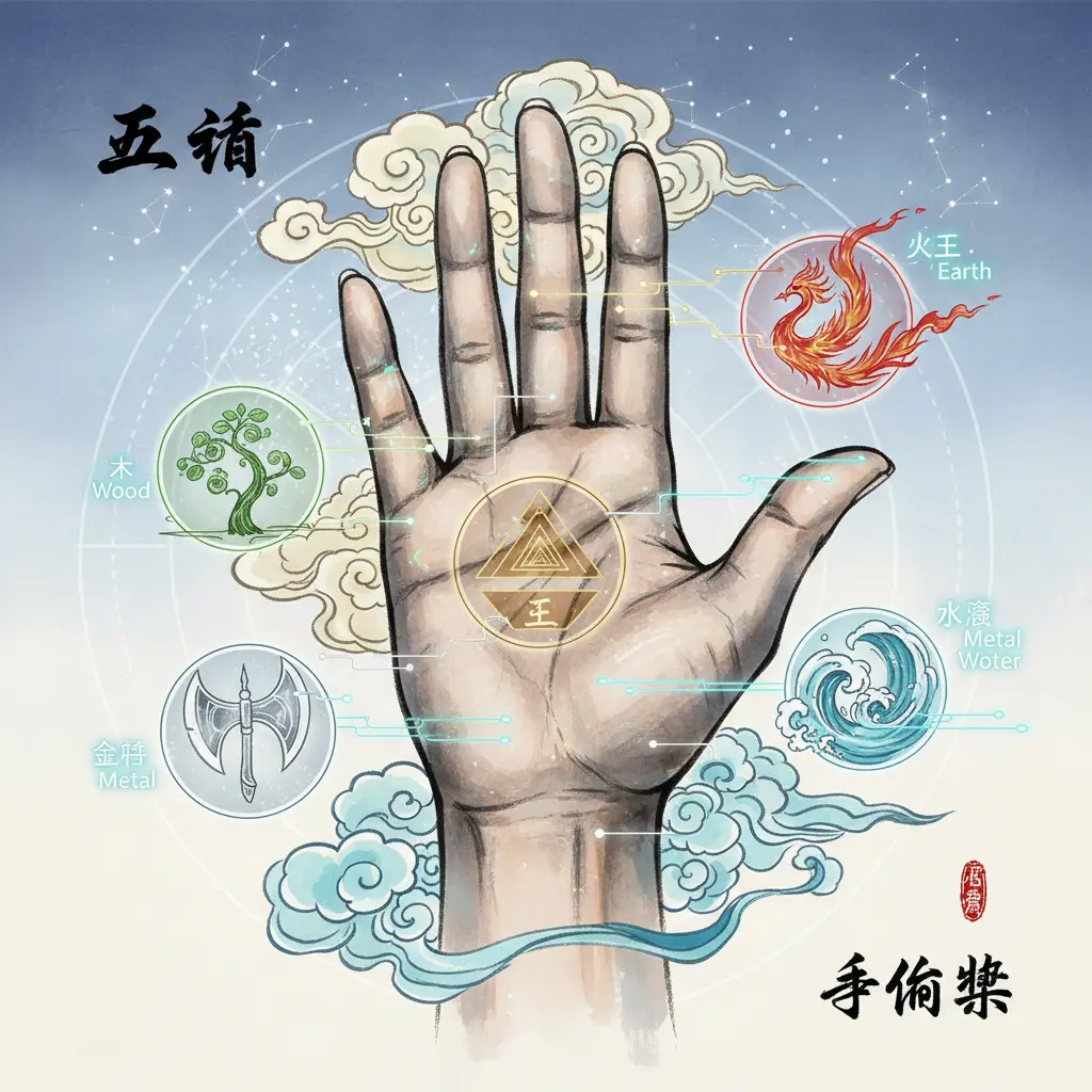 手相學 - 五行