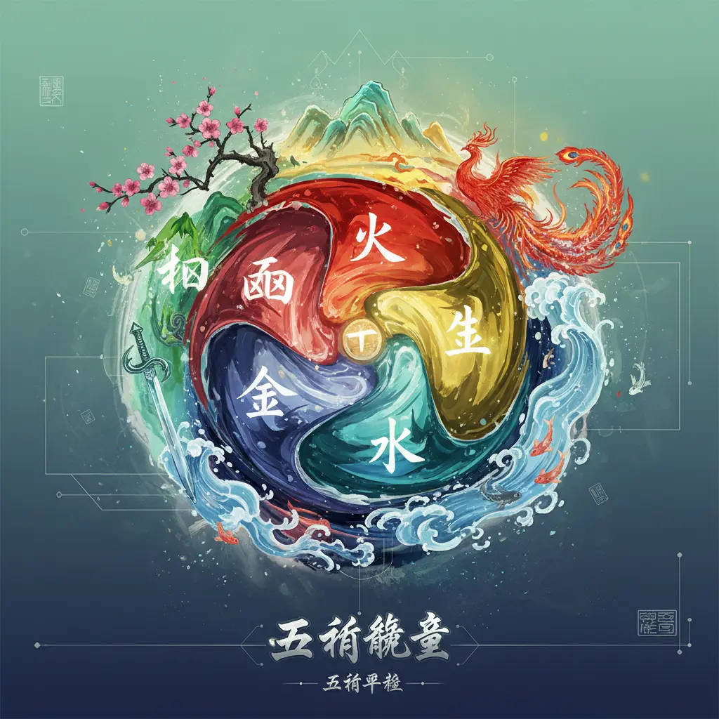 五行平衡 - 五行能量
