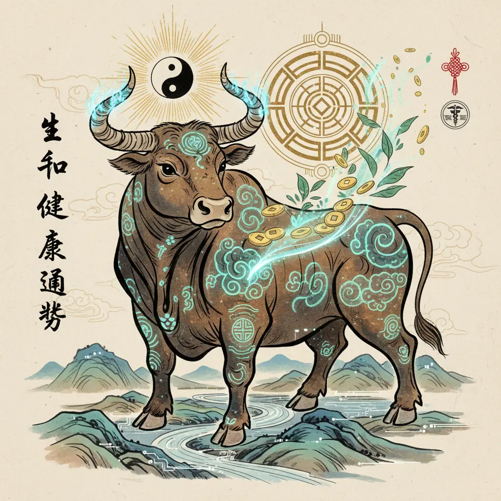 健康運勢 - 生肖牛