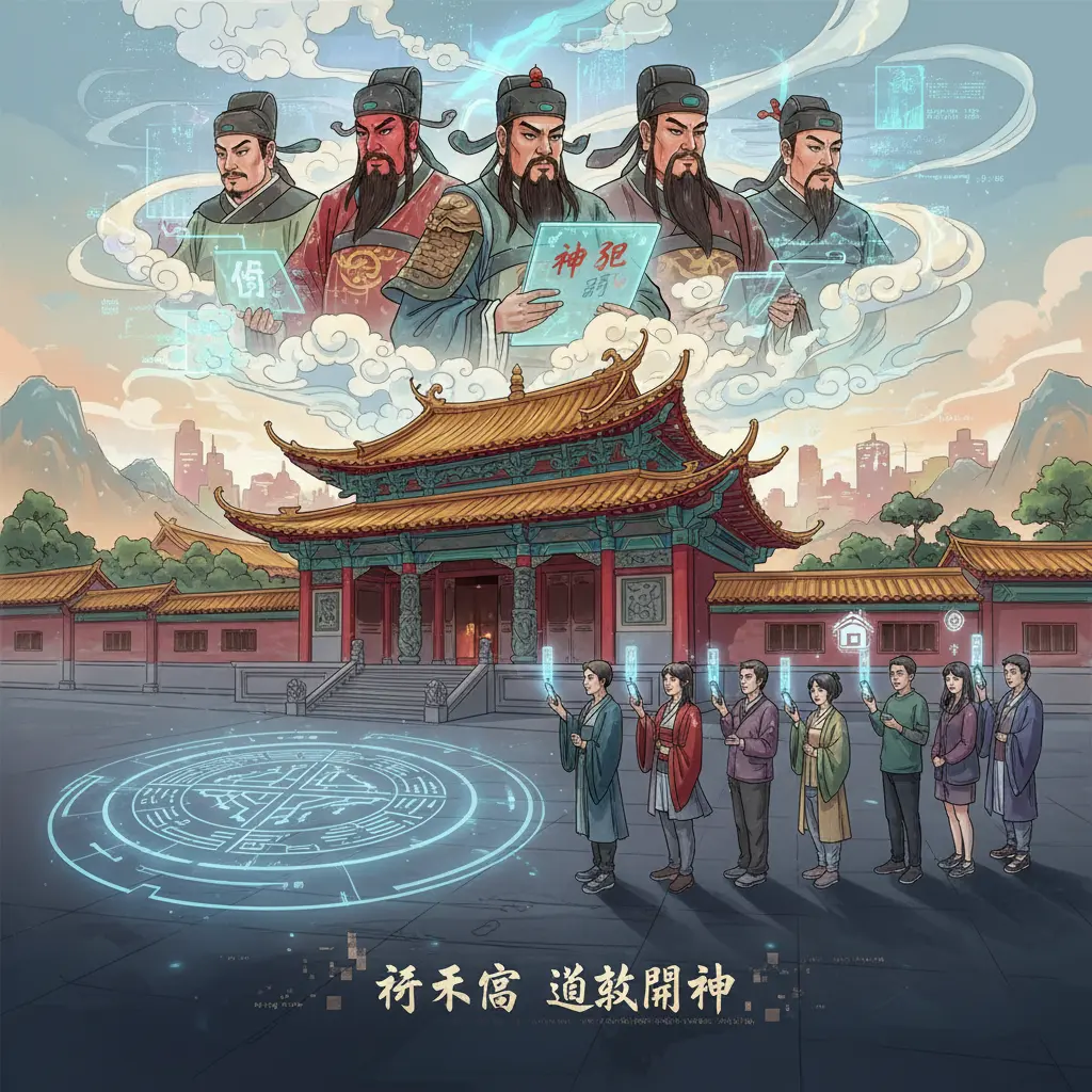 道教問神 - 行天宮