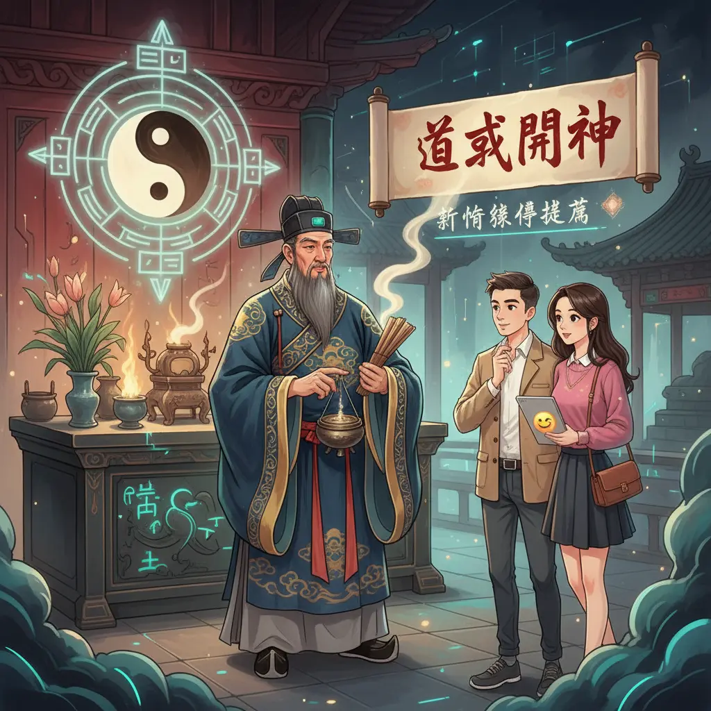 算命師傅推薦 - 道教問神