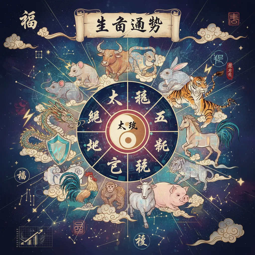 生肖運勢 - 十二生肖