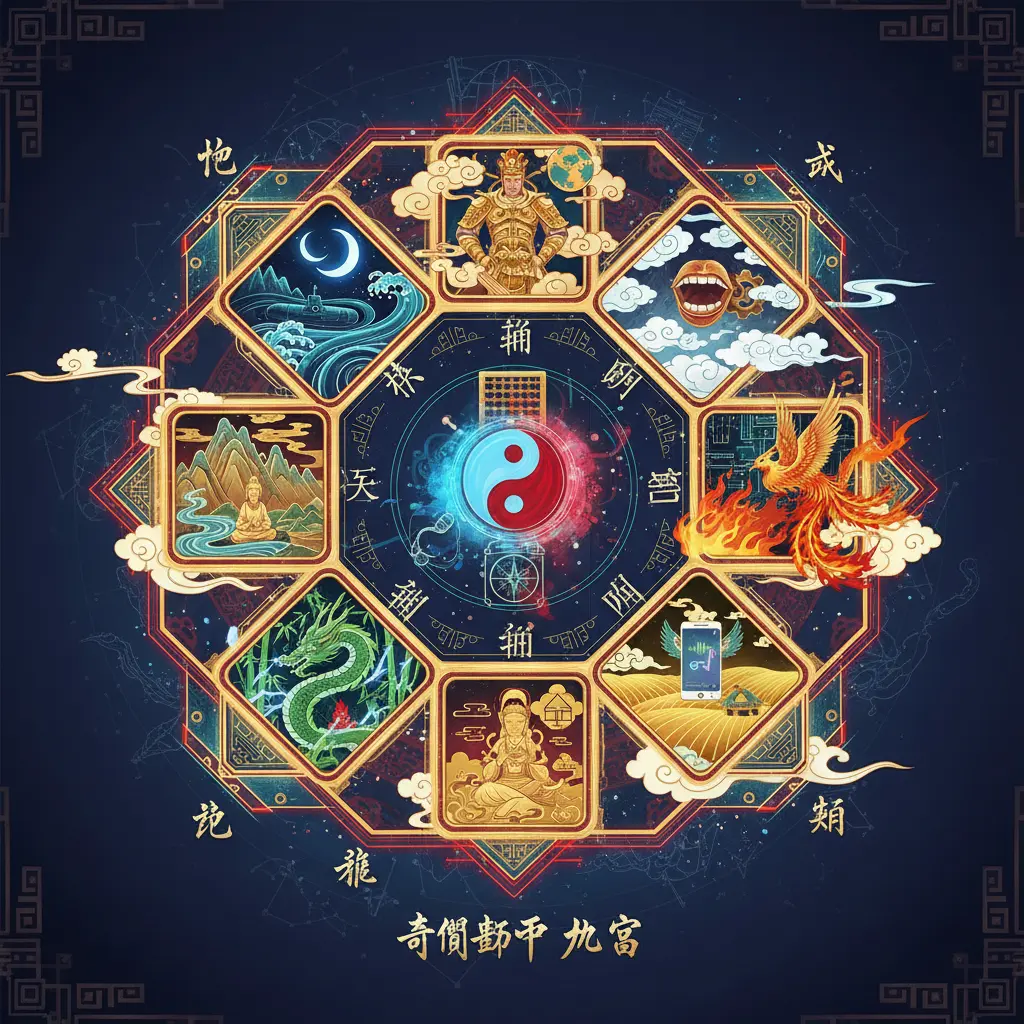 奇門遁甲 - 九宮