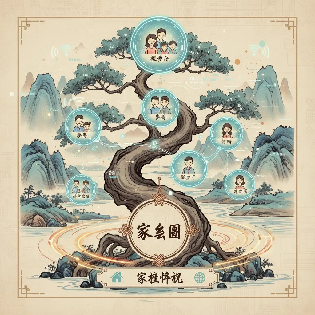家庭情況 - 家系圖