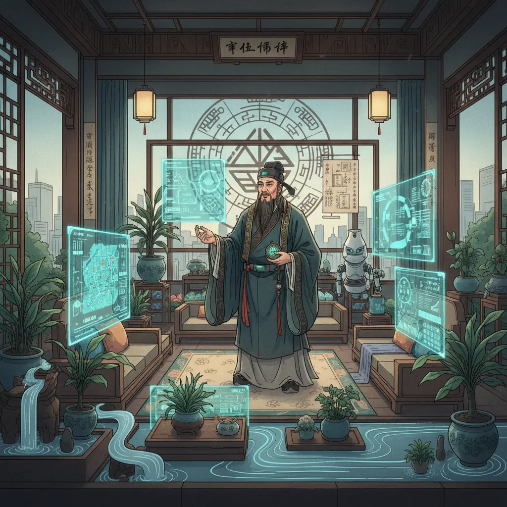 風水佈局 - 算命師