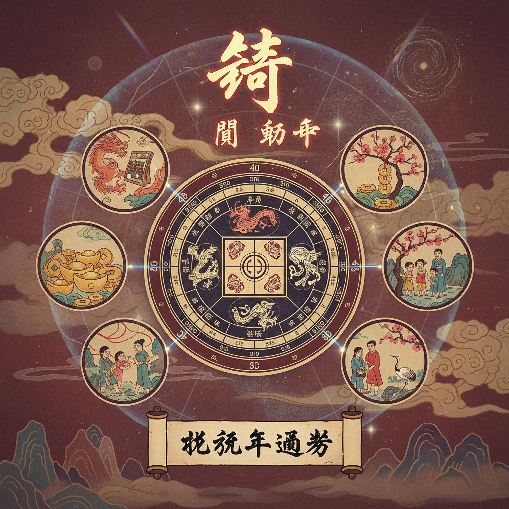 批流年運勢 - 奇門遁甲