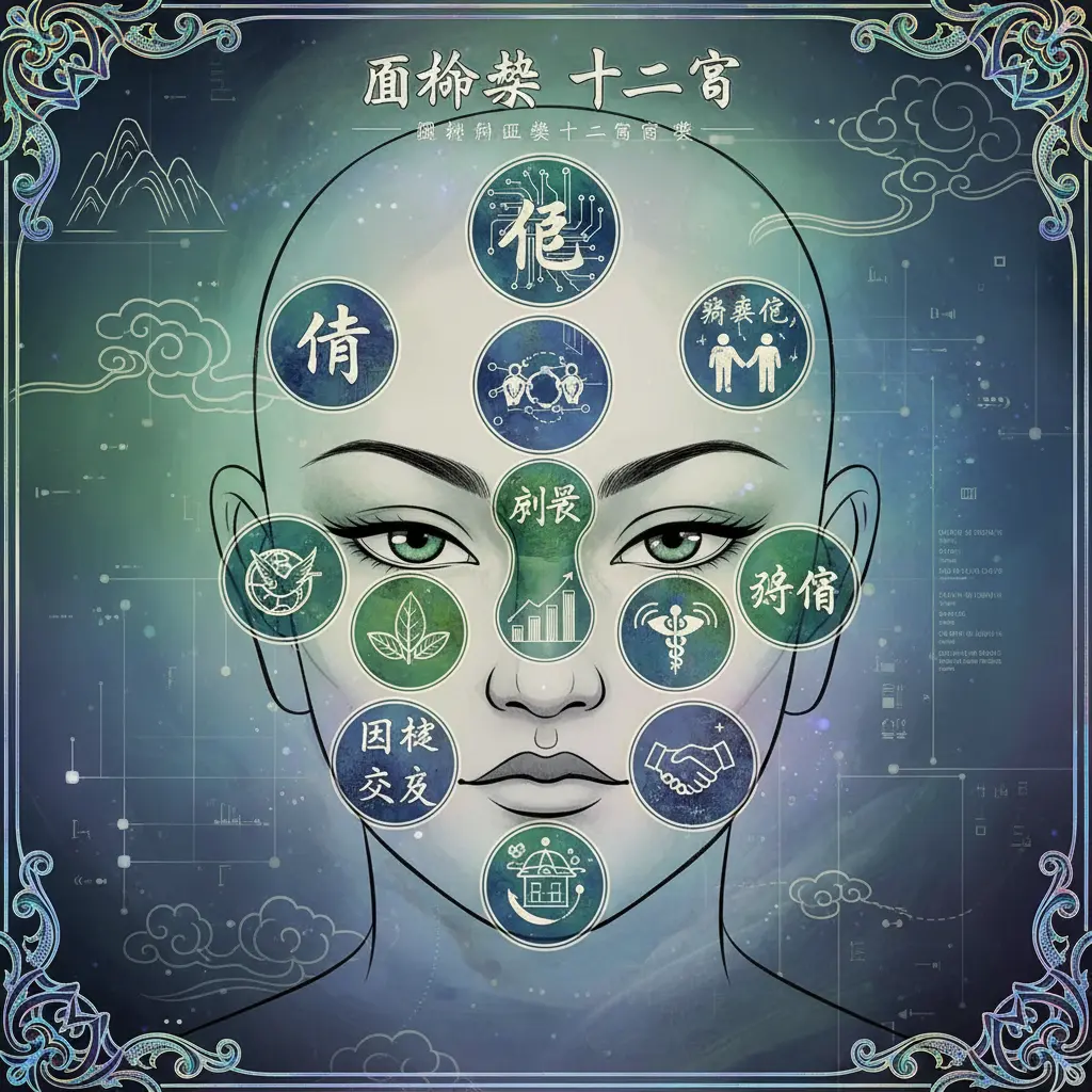 面相學 - 十二宮