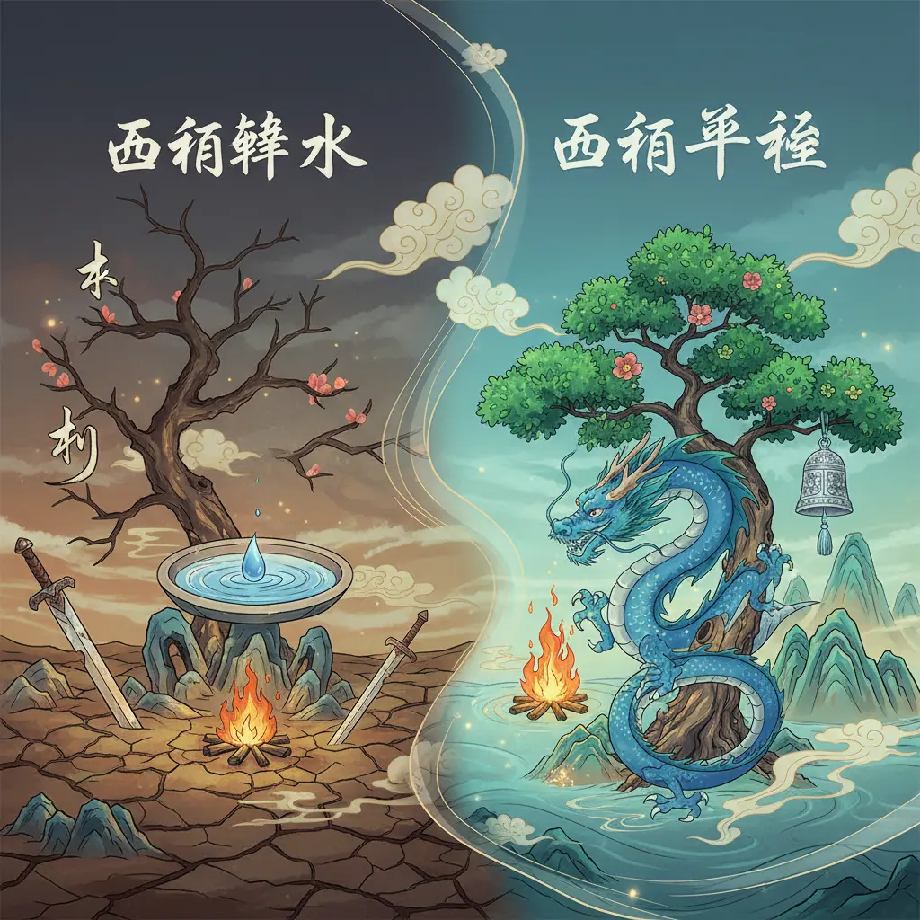 五行平衡 - 五行缺水